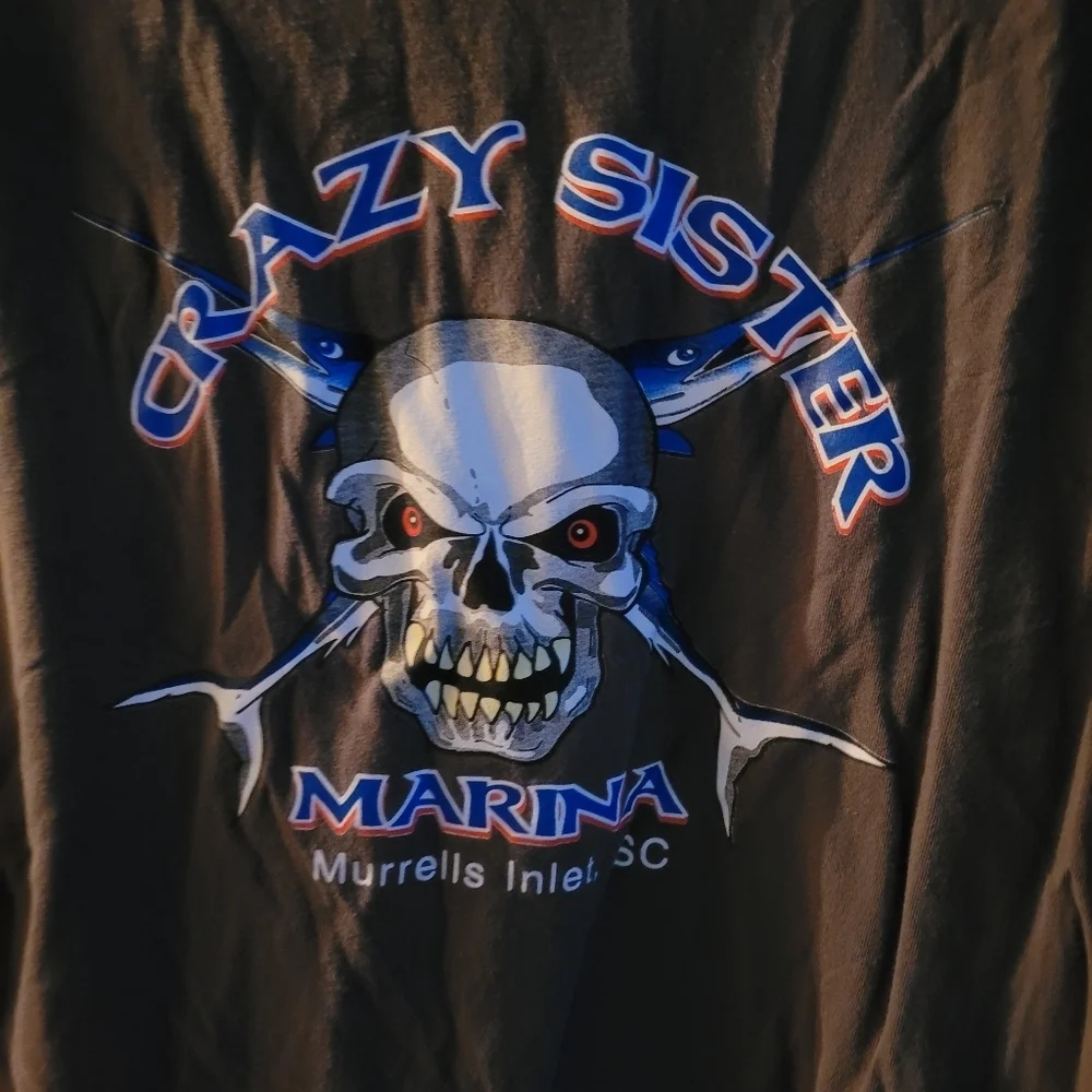 Gildian 2xl Gray Crazy Sister Marina T-Shirt